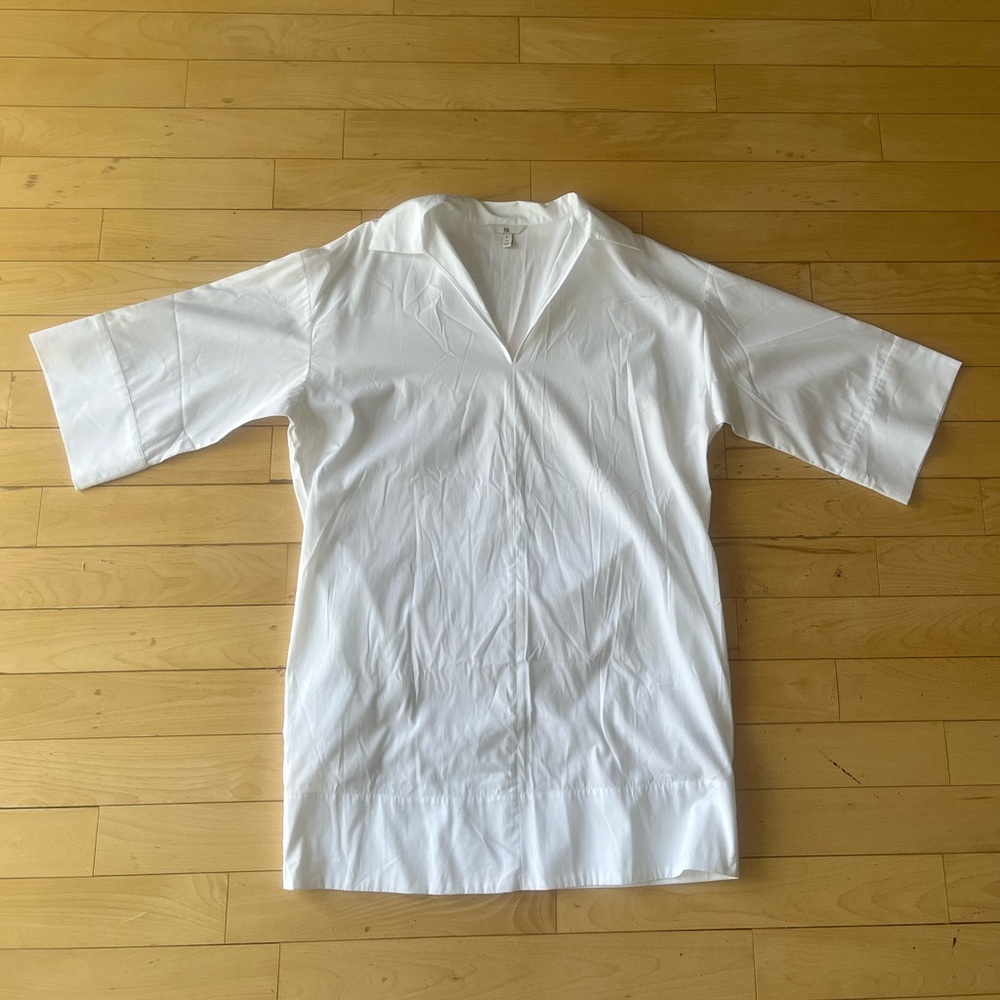 NWOT Banana Republic Cruz Poplin Mini Dress in 100% Cotton - Picture 6 of 14